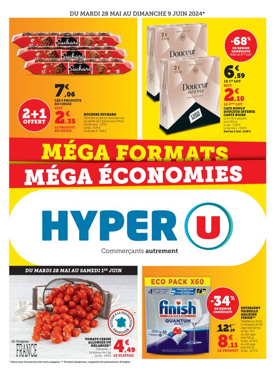 Catalogue Hyper U à Manosque | Hyper U | 28/05/2024 - 09/06/2024