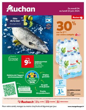 Catalogue Auchan Hypermarché à Pagny-sur-Moselle | Escales ibériques au menu | 04/06/2024 - 10/06/2024