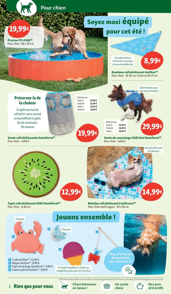 Catalogue Maxi Zoo à Belleville (Rhône) | Maxi Zoo Tout pour vos animaux | 29/05/2024 - 05/06/2024
