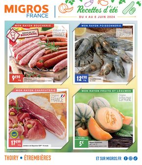 Catalogue Migros France à Saint-Claude | Recettes d’été | 04/06/2024 - 08/06/2024
