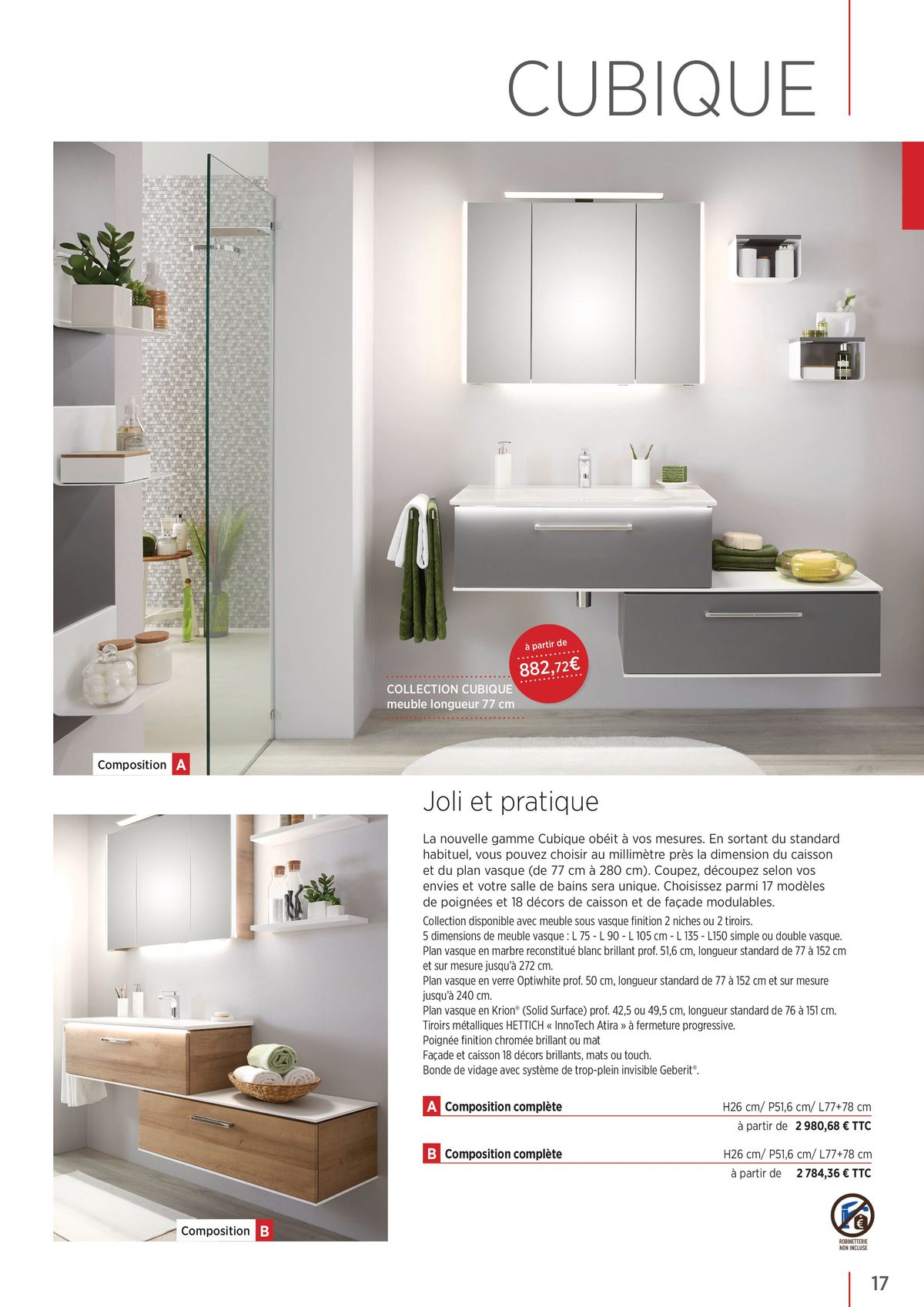 Catalogue Salle de bains, page 00019
