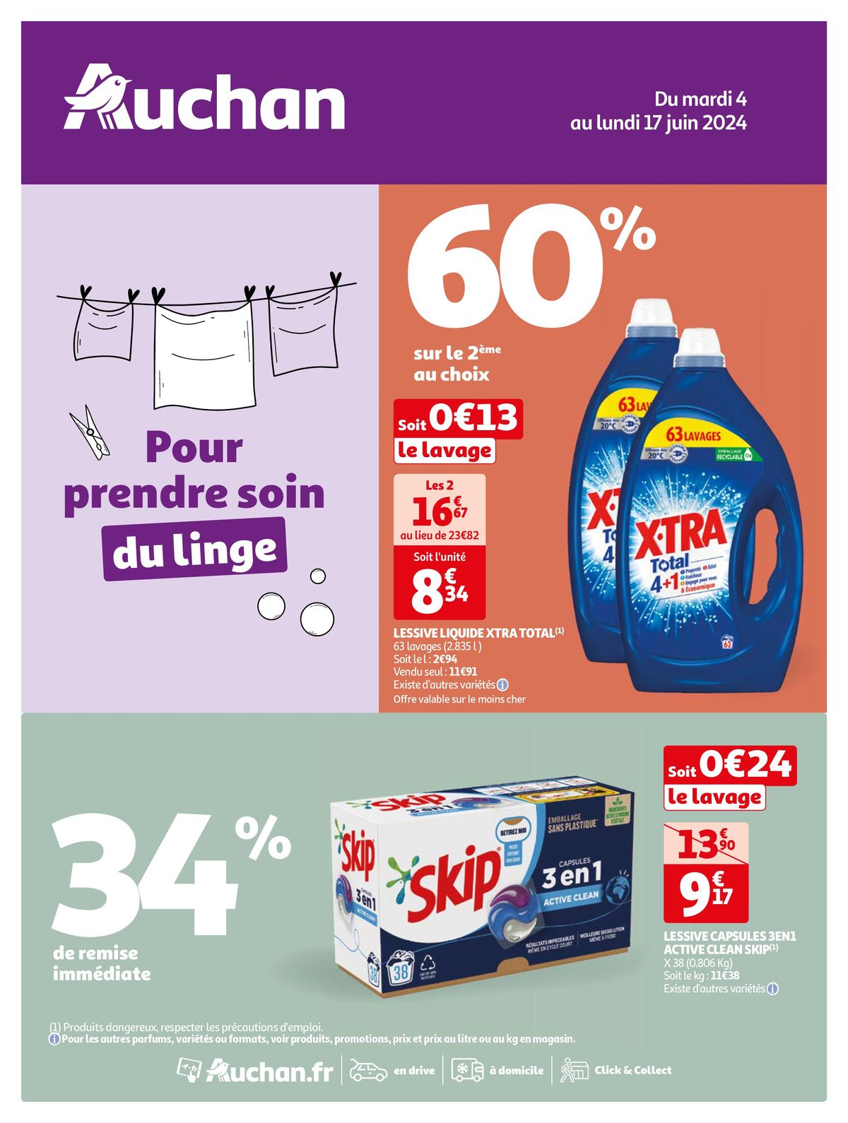 Catalogue Tout pour prendre soin du linge !, page 00001