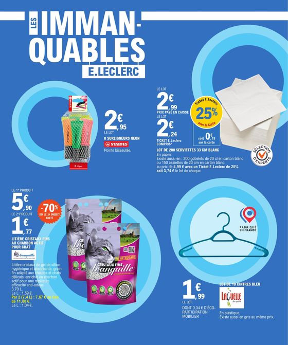 Catalogue E.Leclerc à Dijon | Maxi formats maxi économies. | 28/05/2024 - 08/06/2024