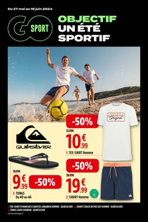 Promos de Sport à Annecy | OBJECTIF UN ÉTÉ SPORTIF sur GO Sport | 27/05/2024 - 16/06/2024