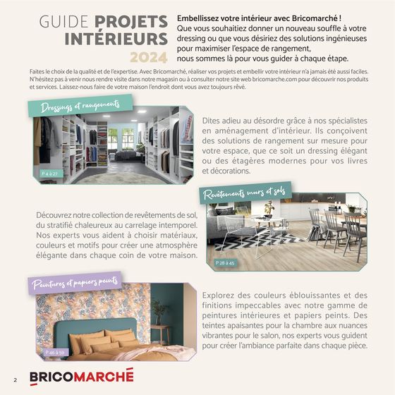 Catalogue Bricomarché à Yvetot | Bricomarché Guide projets interieurs | 27/05/2024 - 13/07/2024