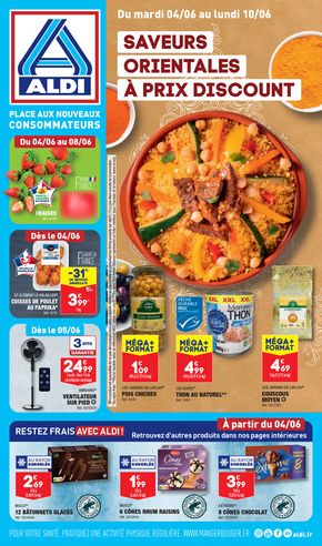 Promos de Discount Alimentaire à Bouzonville | Saveurs orientales à prix discount sur Aldi | 04/06/2024 - 10/06/2024