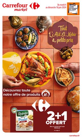 Catalogue Carrefour Market à Le Beausset | Aîd El Kebir  | 04/06/2024 - 16/06/2024
