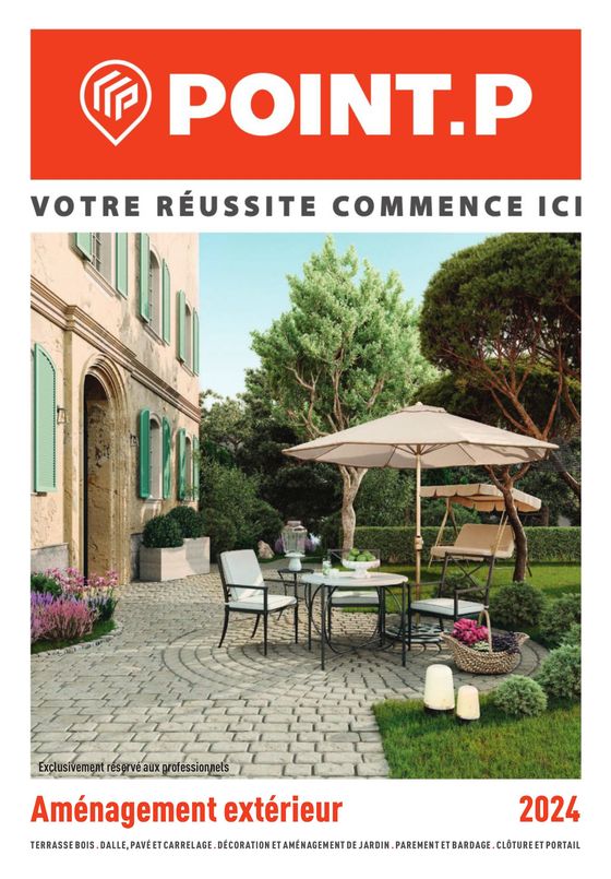 Catalogue Point P à Ambérieu-en-Bugey | Aménagement Extérieur pour les professionnels | 29/05/2024 - 31/12/2024