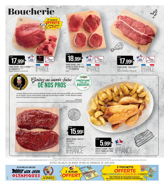Catalogue Supermarché Match à Bouxwiller (Haut Rhin) | C'EST TOUS LES JOURS LE MARCHÉ | 29/05/2024 - 09/06/2024