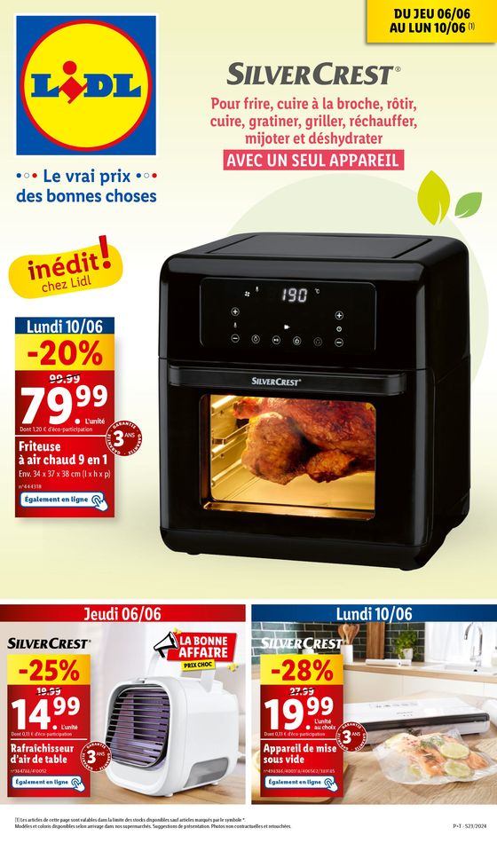 Catalogue Lidl à Amiens | “Retrouvez nos offres Lidl de la semaine : cuisine, mode et bricolage !” | 06/06/2024 - 10/06/2024