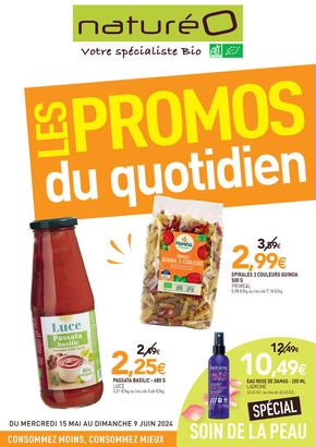 Promos de Magasins Bio à Villeneuve-d'Ascq | Les promos du quotidien sur NaturéO | 29/05/2024 - 09/06/2024