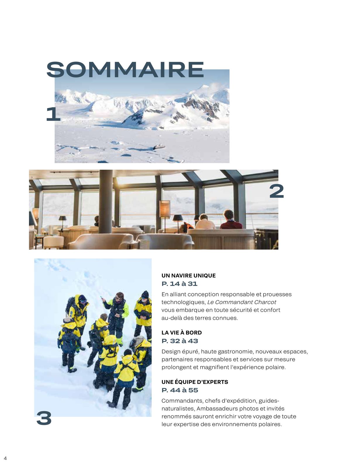 Catalogue Brochure Le Commandant Charcot 2023-2025, page 00004