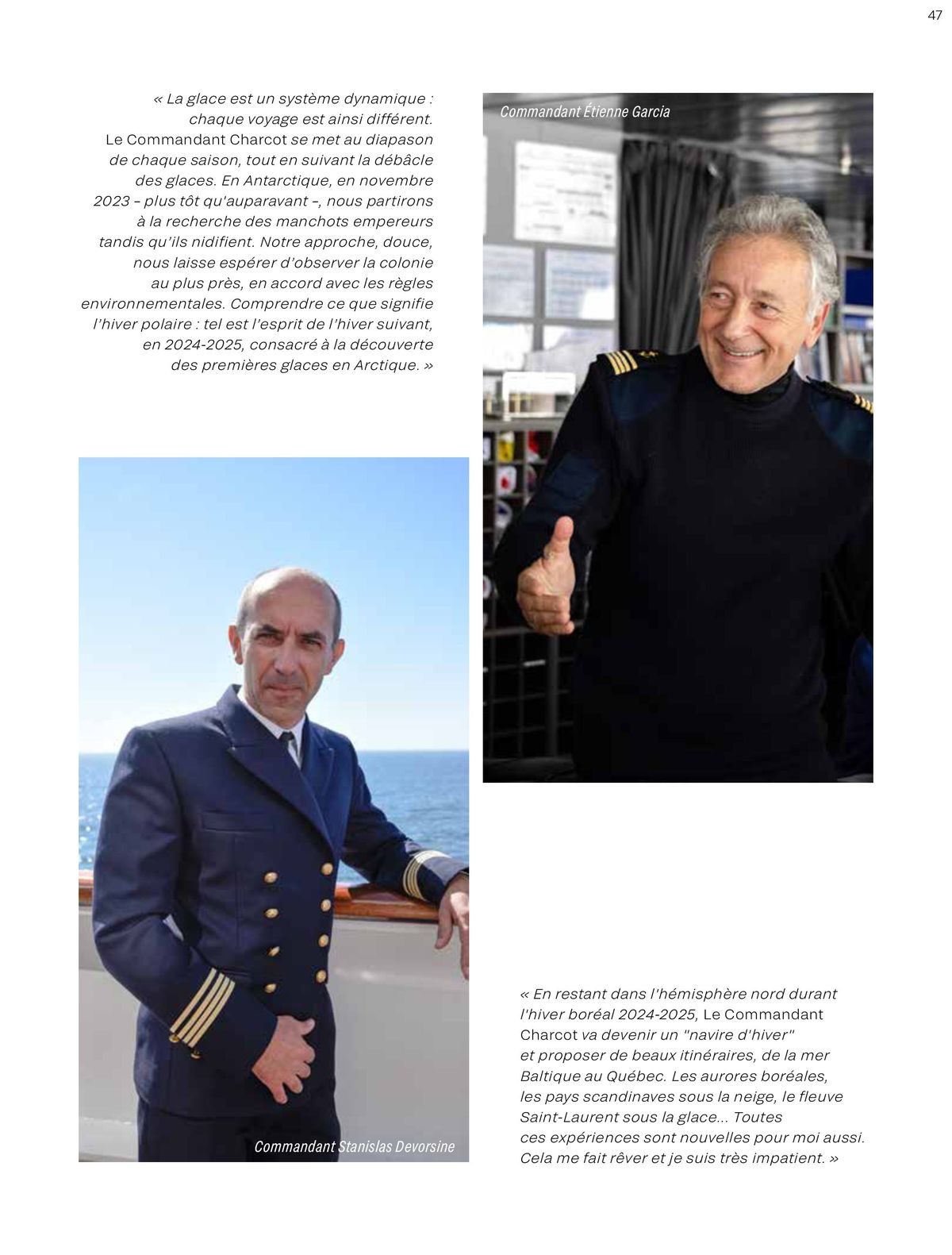 Catalogue Brochure Le Commandant Charcot 2023-2025, page 00047