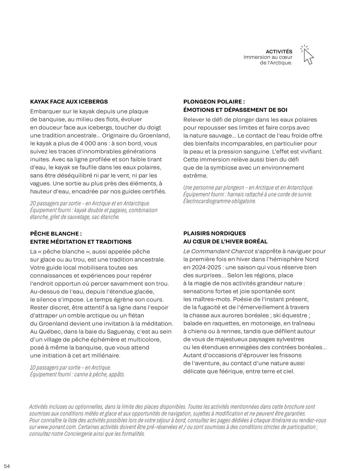 Catalogue Brochure Le Commandant Charcot 2023-2025, page 00054