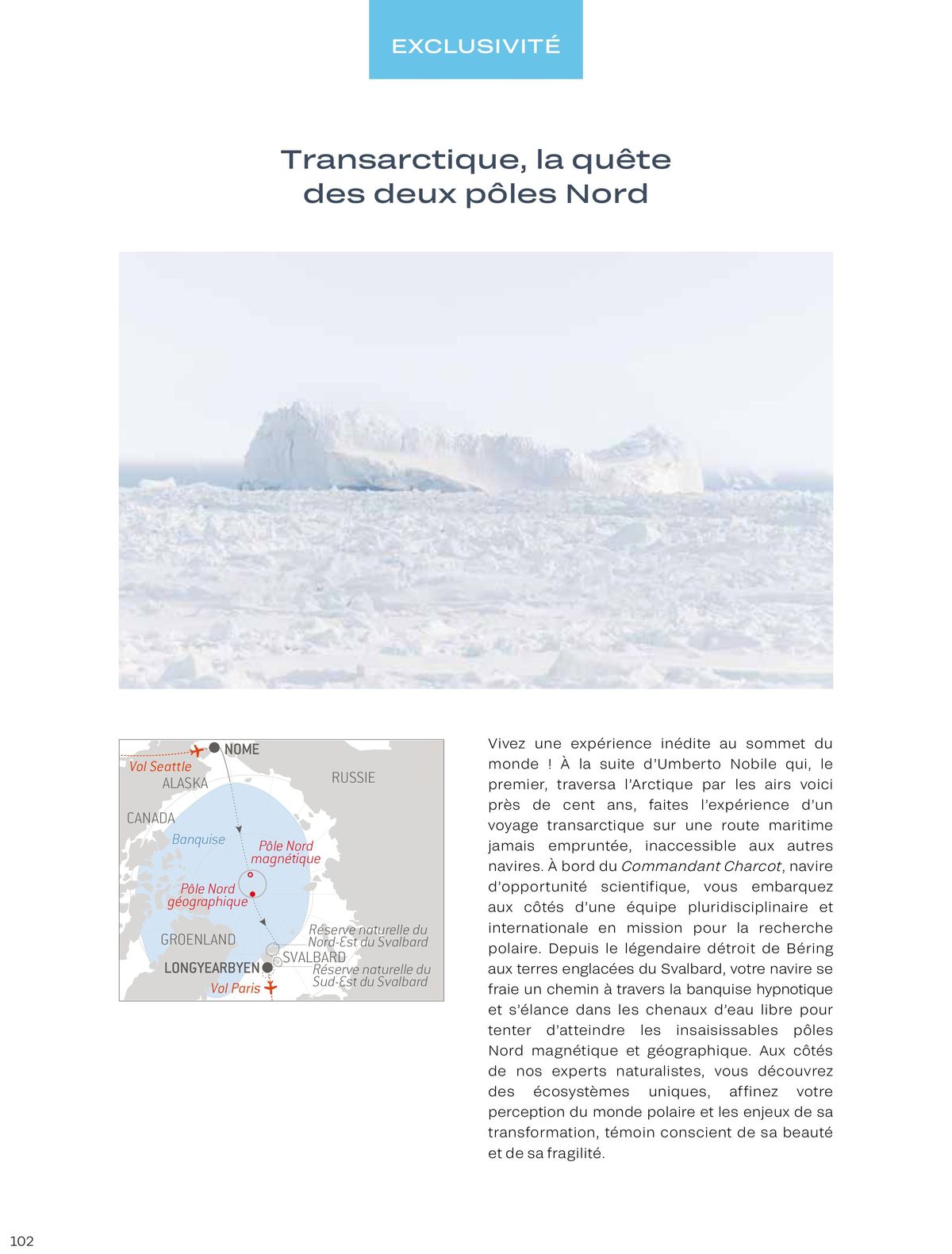 Catalogue Brochure Le Commandant Charcot 2023-2025, page 00102