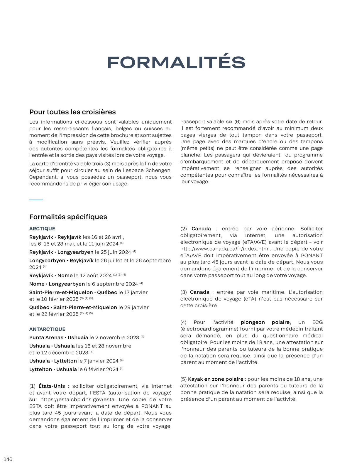 Catalogue Brochure Le Commandant Charcot 2023-2025, page 00146