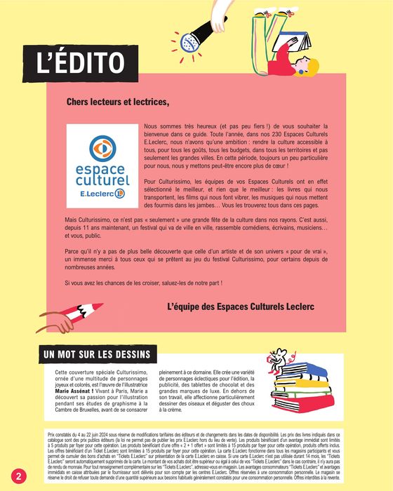 Catalogue E.Leclerc Espace Culturel à Albi | Culturissimo | 04/06/2024 - 22/06/2024