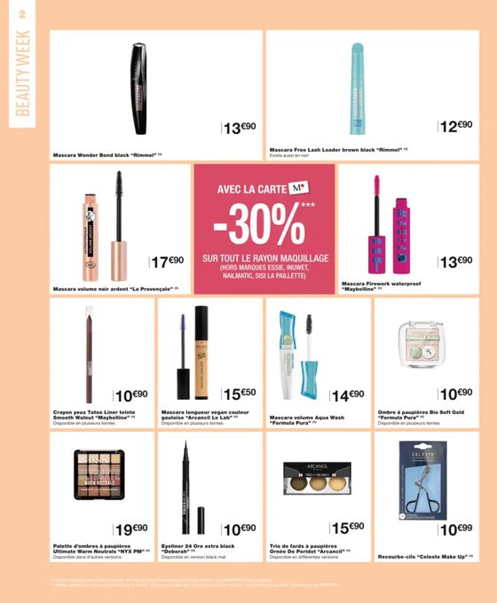 Catalogue Monop' à Nice | Jusqu'à -30% beauty week | 30/05/2024 - 09/06/2024