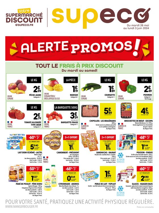 Catalogue Supeco à Saint-Chef | Alerte promos ! | 30/05/2024 - 03/06/2024