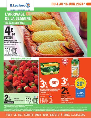 Catalogue E.Leclerc à Bernouville | L’arrivage de la semaine | 04/06/2024 - 15/06/2024