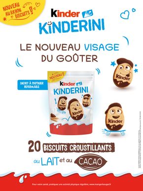 Catalogue Kinder à Hunawihr | NOUVEAU : Kinderini pour un goûter pleins d'émotions ! | 03/06/2024 - 24/06/2024
