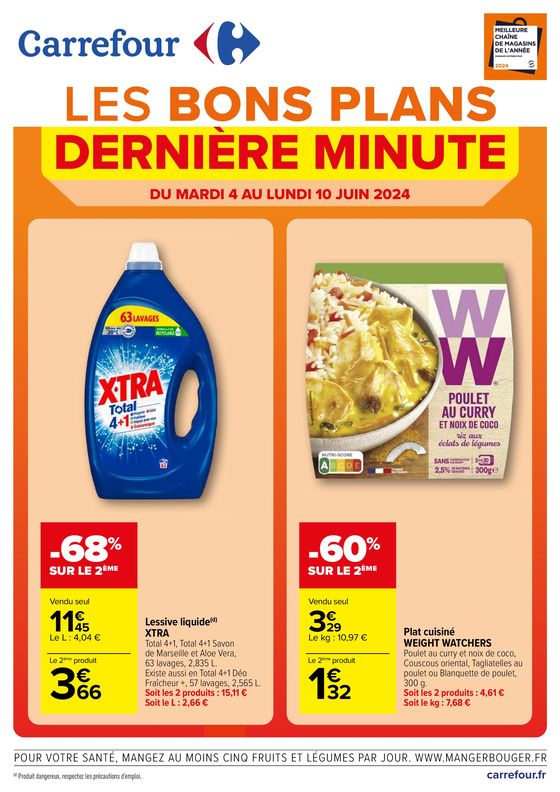 Catalogue Carrefour Express à Souraïde | LES BONS PLANS - DERNIERE MINUTE  | 04/06/2024 - 10/06/2024