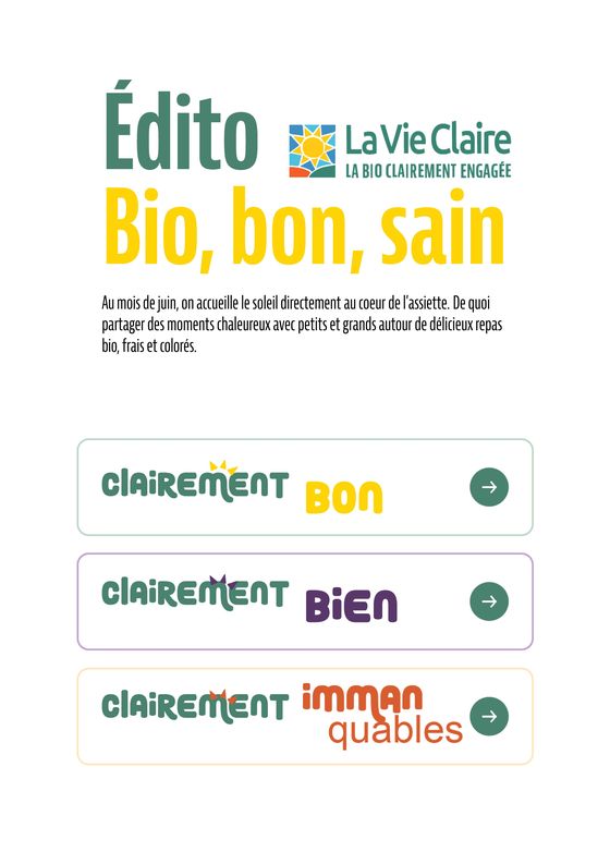 Catalogue La Vie Claire à Chambéry | Catalogue Juin La Vie Claire | 03/06/2024 - 26/06/2024