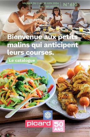 Catalogue Picard à Saint-Cyr-sur-Mer | Bienvenue aux petits malins qui anticipent leurs courses | 03/06/2024 - 30/06/2024
