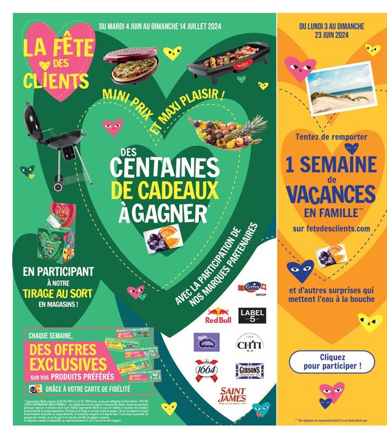 Catalogue Supermarché Match à Schirmeck | LA FÊTE DES CLIENTS | 03/06/2024 - 16/06/2024