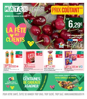 Catalogue Supermarché Match à Château-Salins | LA FÊTE DES CLIENTS | 03/06/2024 - 16/06/2024