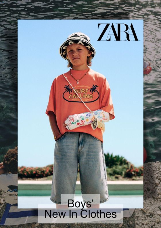 Catalogue Zara à Paris | Boy's New in Cloches | 03/06/2024 - 30/06/2024
