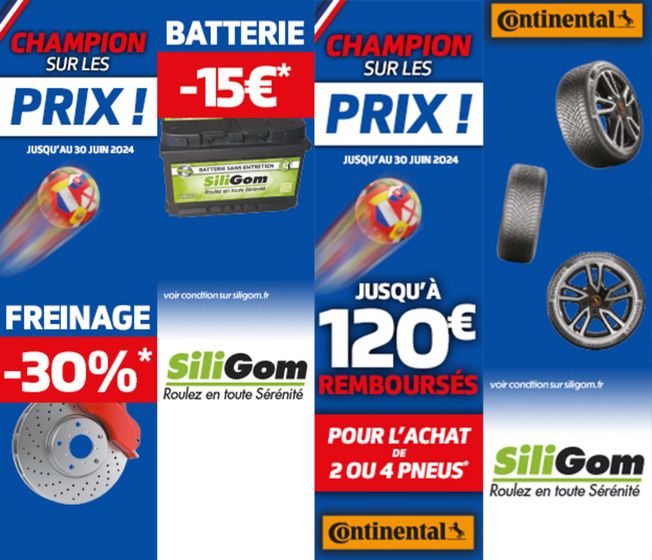 Catalogue SiliGom à Saint-Jacques-de-la-Lande | Champion sur les prix ! | 03/06/2024 - 30/06/2024