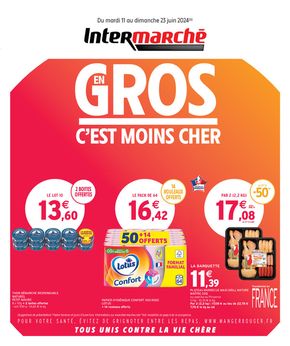 Catalogue Intermarché à Loudéac | En Gros C'est Moins Cher | 11/06/2024 - 23/06/2024
