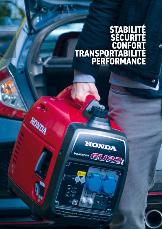 Catalogue Honda à Saint-Just | GAMME INDUSTRIE HONDA | 04/06/2024 - 31/12/2024