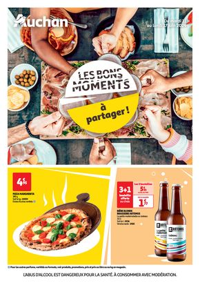 Promos de Supermarchés à Nanteuil-lès-Meaux | Les bons moments à partager autour de l'apéro ! sur Auchan Supermarché | 11/06/2024 - 17/06/2024