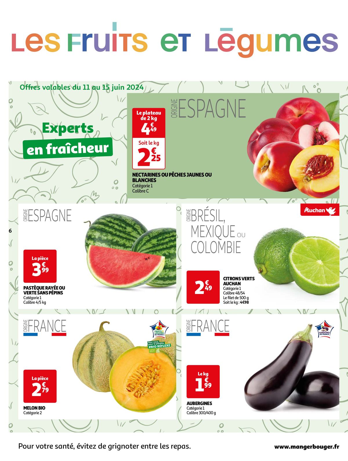 Catalogue Les fruits et légumes frais c'est jamais trop !, page 00006