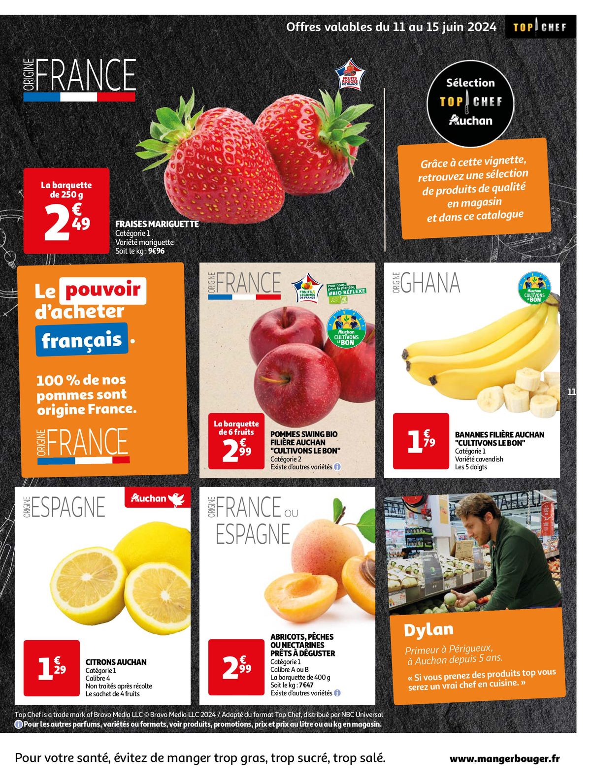 Catalogue Les fruits et légumes frais c'est jamais trop !, page 00011