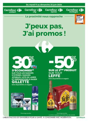 Catalogue Carrefour Contact à Arzacq-Arraziguet | J'peux pas, j'ai promos  | 11/06/2024 - 23/06/2024