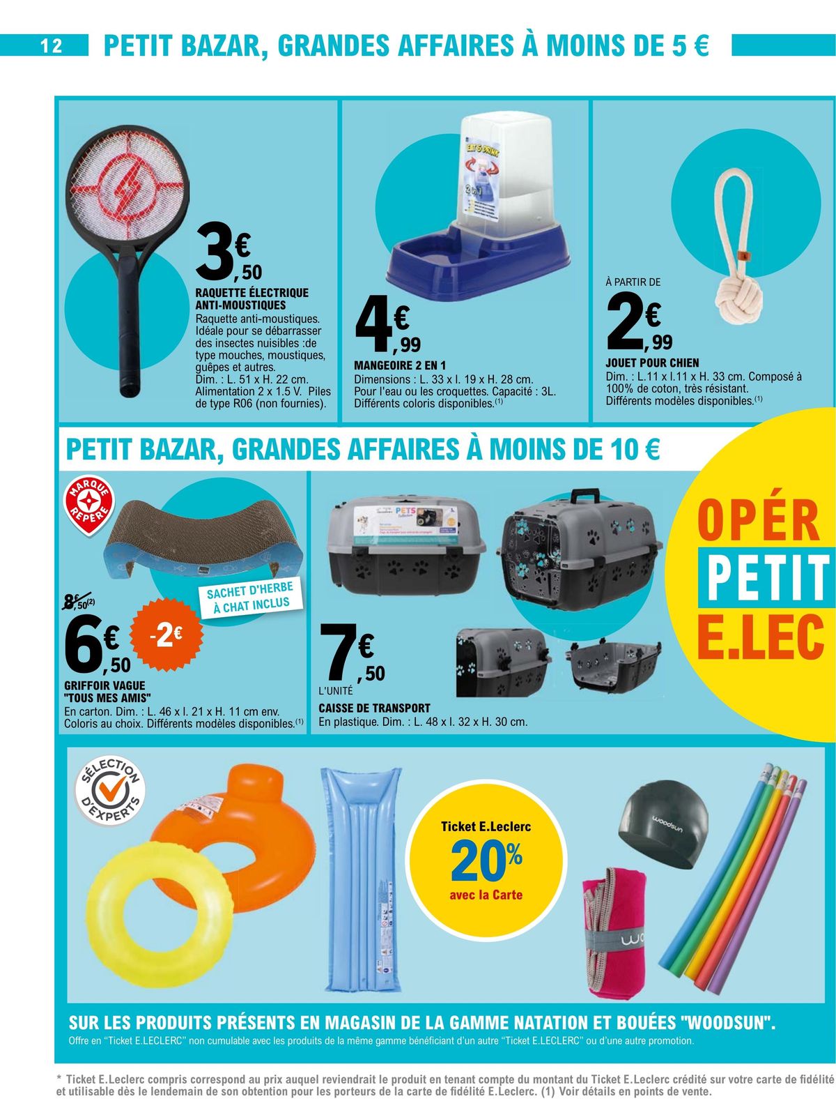 Catalogue Opération petits prix E.Leclerc, page 00012