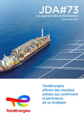 Catalogue Total à Paris | TotalEnergies affiche des résultats solides qui confirment la pertinence de sa stratégie | 06/06/2024 - 30/11/2024