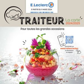 Catalogue E.Leclerc | Carte Traiteur | 05/07/2024 - 31/03/2025