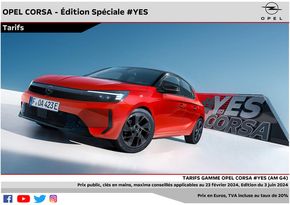 Promos de Auto et Moto à Saint-Just-Saint-Rambert | Opel Corsa-e sur Opel | 07/06/2024 - 07/06/2025