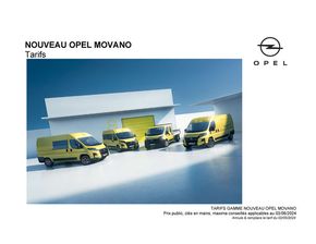 Catalogue Opel | Opel Nouveau Movano | 07/06/2024 - 07/06/2025
