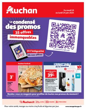 Catalogue Auchan Hypermarché à Labastide-Saint-Sernin | Festival Auchan ! Régalons nous d'être ensemble | 18/06/2024 - 24/06/2024