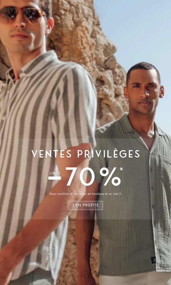 Ventes privilèges -70%