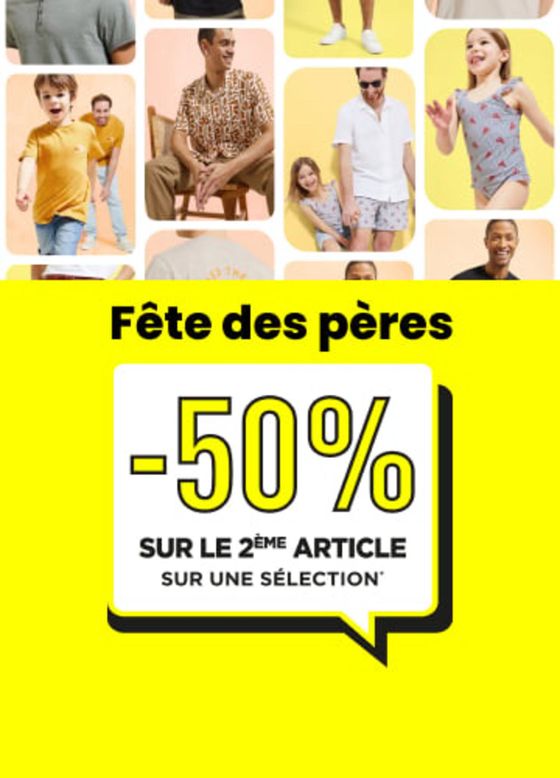 Catalogue Jules à La Glacerie | Fête des pères -50%  | 10/06/2024 - 30/06/2024