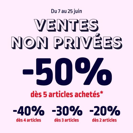 Catalogue Kiabi à Verneuil-sur-Avre | Ventes Privées jusqu'à -50% dès 5 articles achetés | 10/06/2024 - 25/06/2024