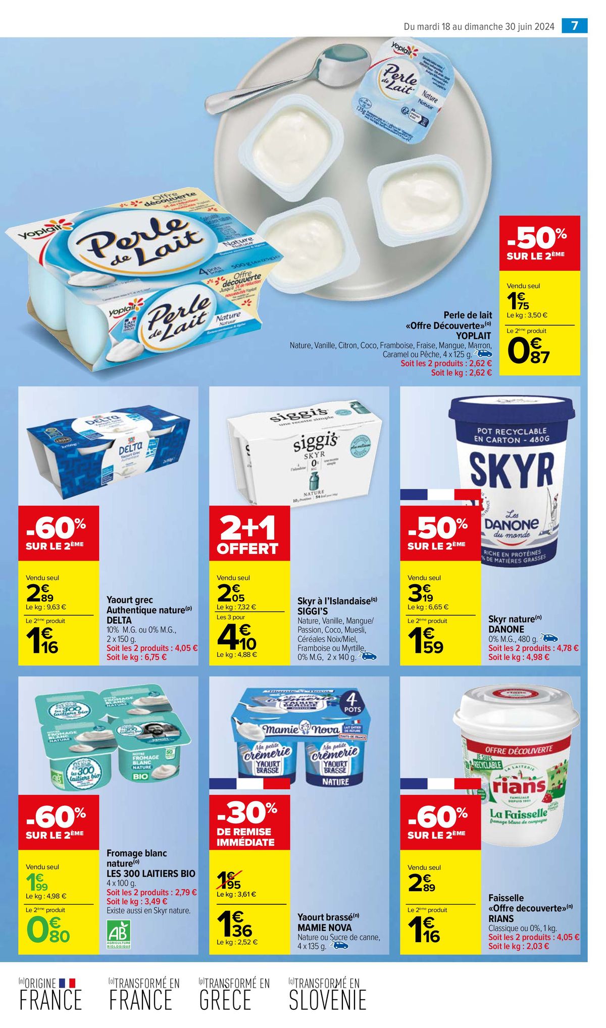 Catalogue Un miam pour les produits laitiers, page 00009