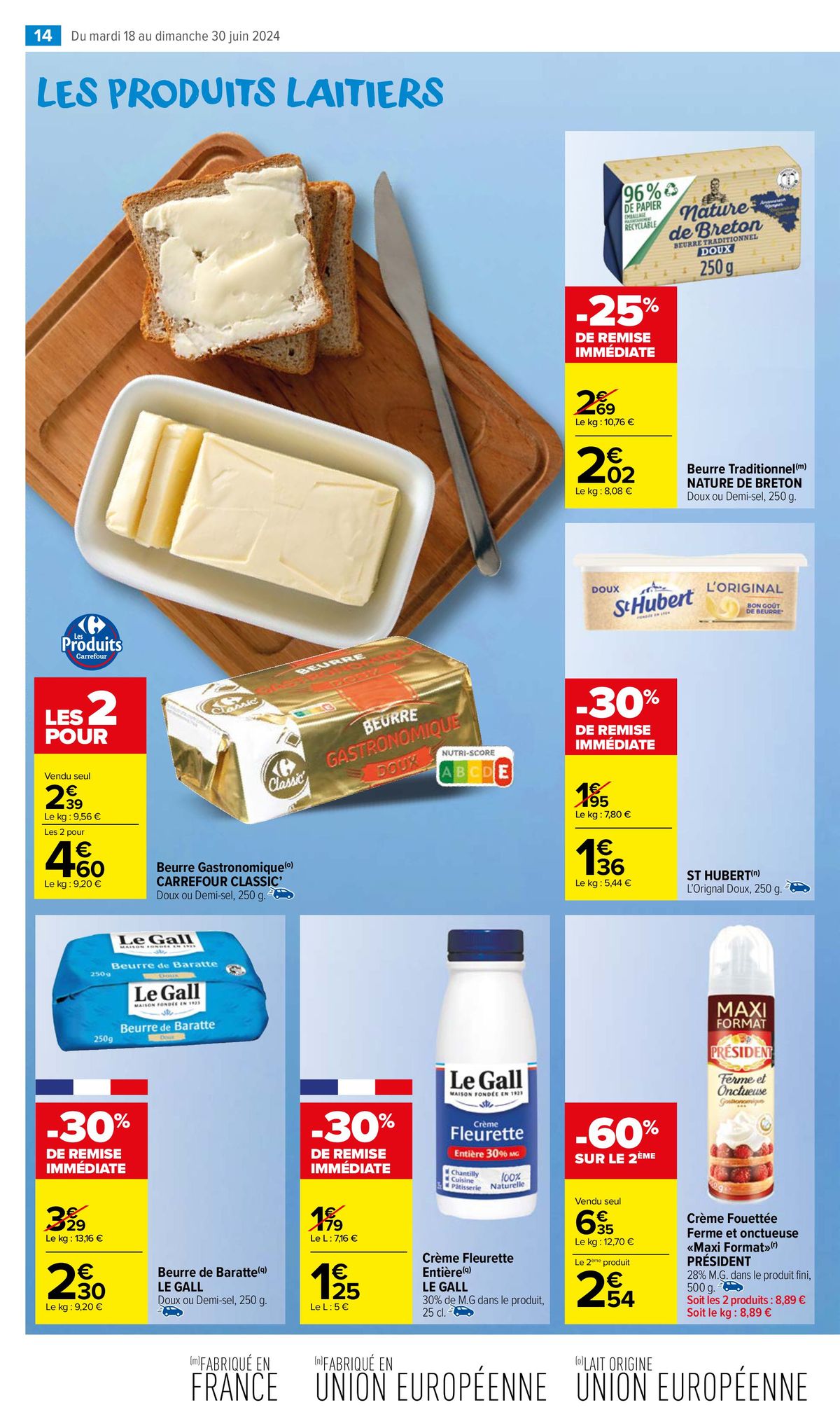 Catalogue Un miam pour les produits laitiers, page 00016