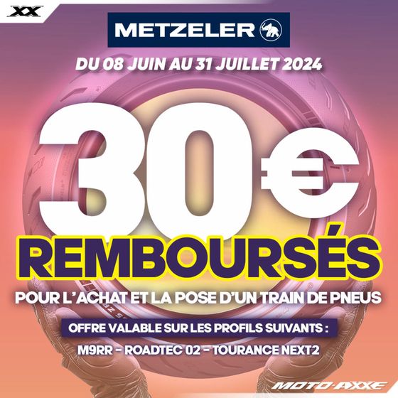 Catalogue Moto-Axxe à Mulhouse | Jusqu'à 30€ de remboursés | 13/06/2024 - 31/07/2024